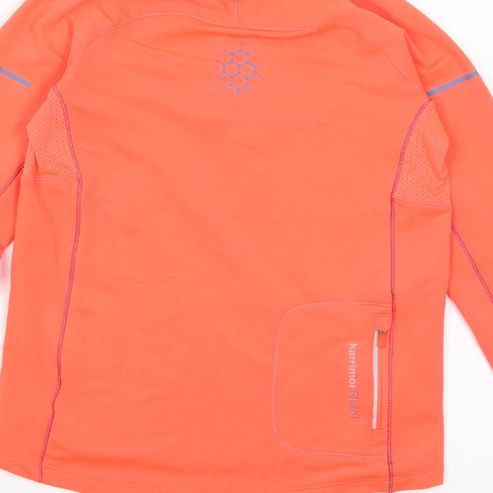Karrimor Girls Orange   Pullover Jumper Size 9-10 Years