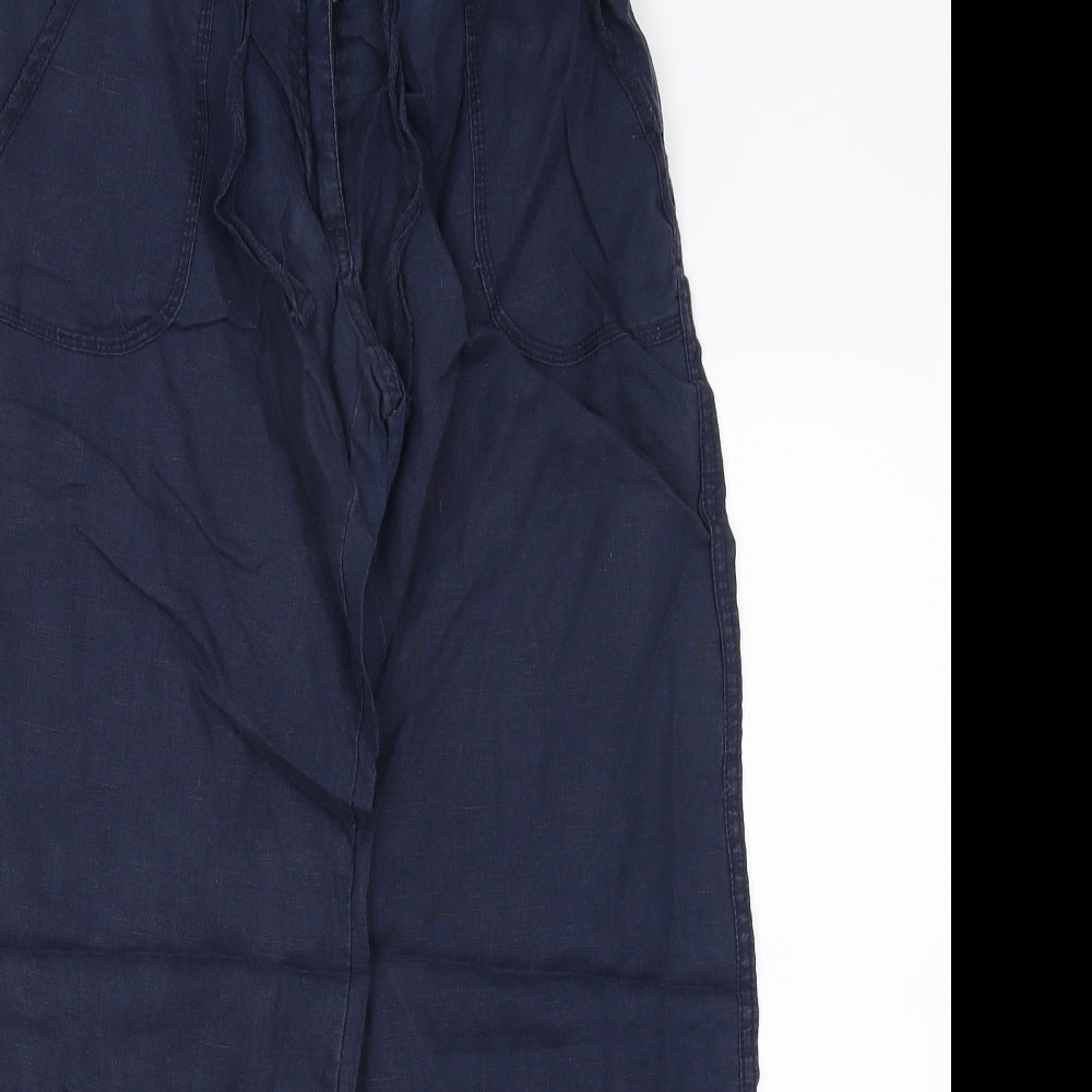 Atmosphere Womens Blue   Trousers  Size 8 L25.5 in
