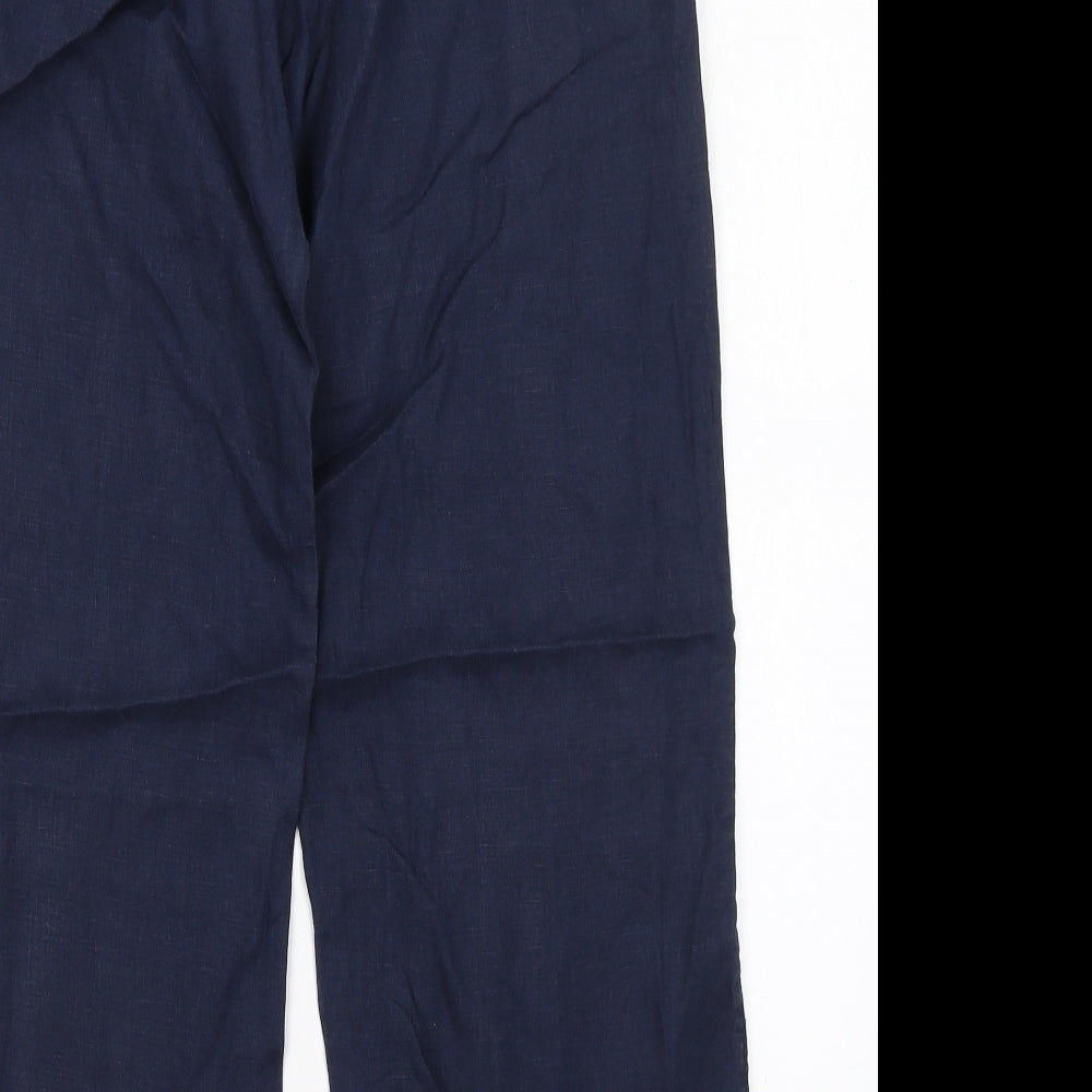 Atmosphere Womens Blue   Trousers  Size 8 L25.5 in