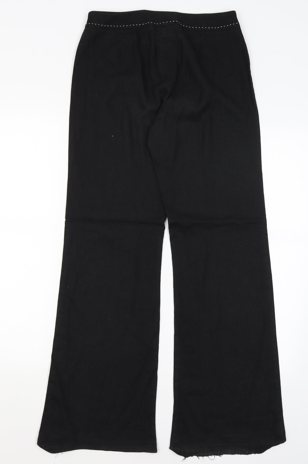 NEXT Womens Black   Trousers  Size 8 L30 in
