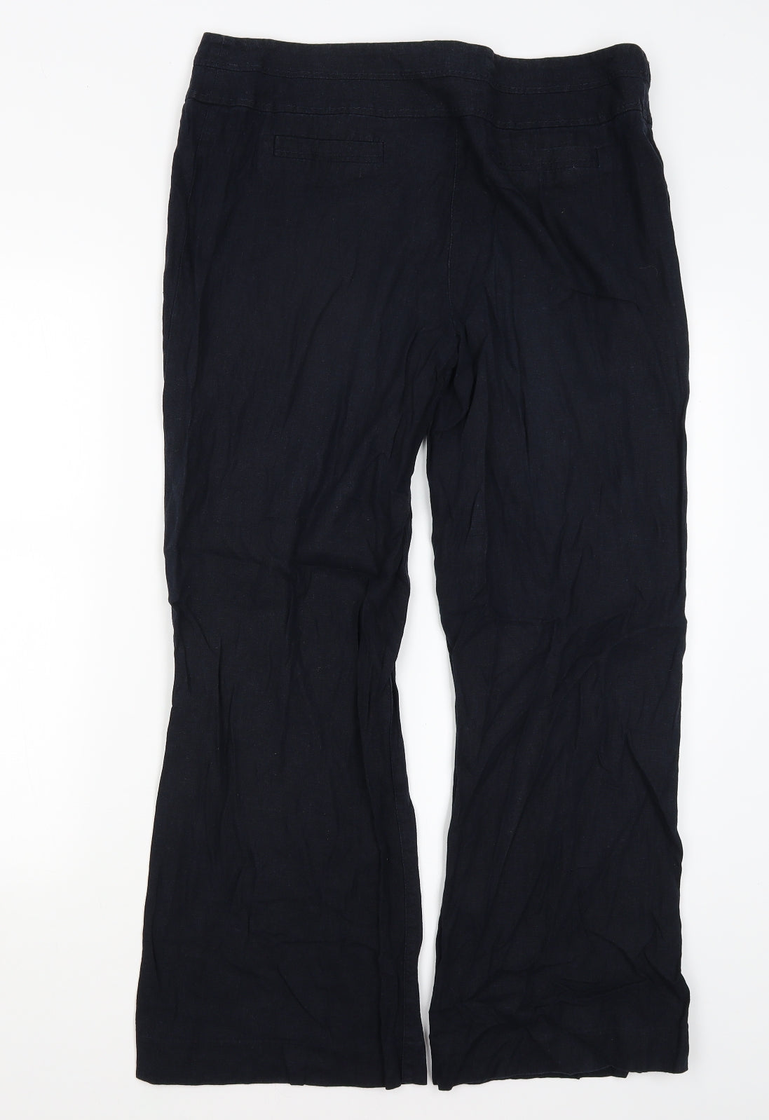 Collection Womens Blue   Trousers  Size 14 L28.5 in