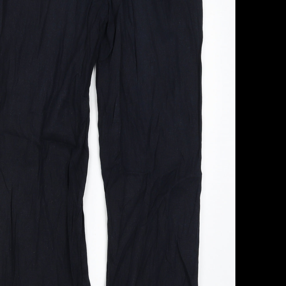Collection Womens Blue   Trousers  Size 14 L28.5 in
