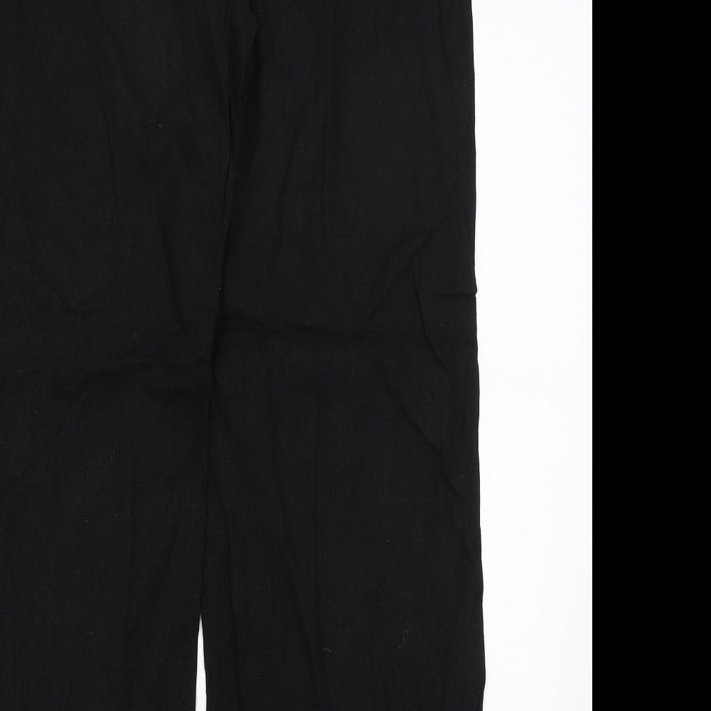 New Look Womens Black   Trousers  Size 14 L30 in