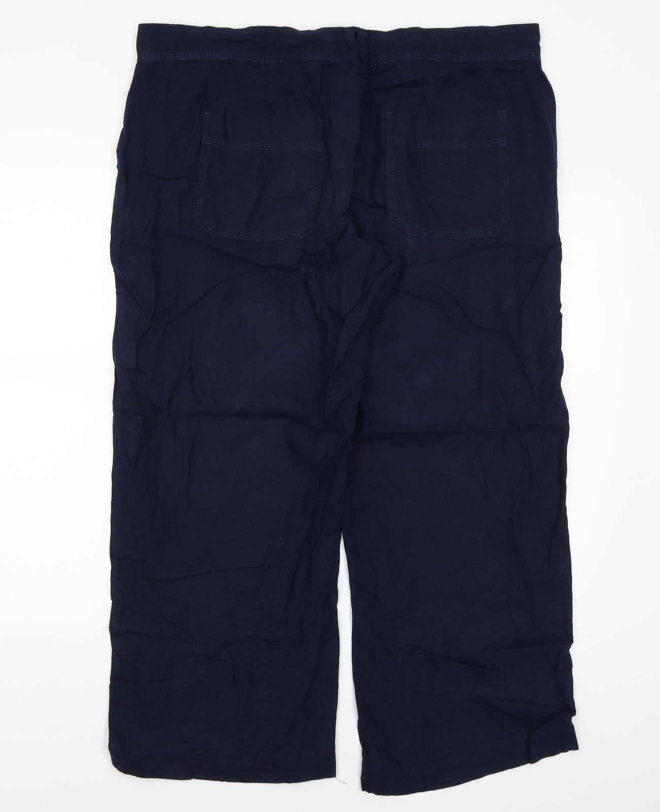 NEXT Womens Blue   Trousers  Size 16 L25 in