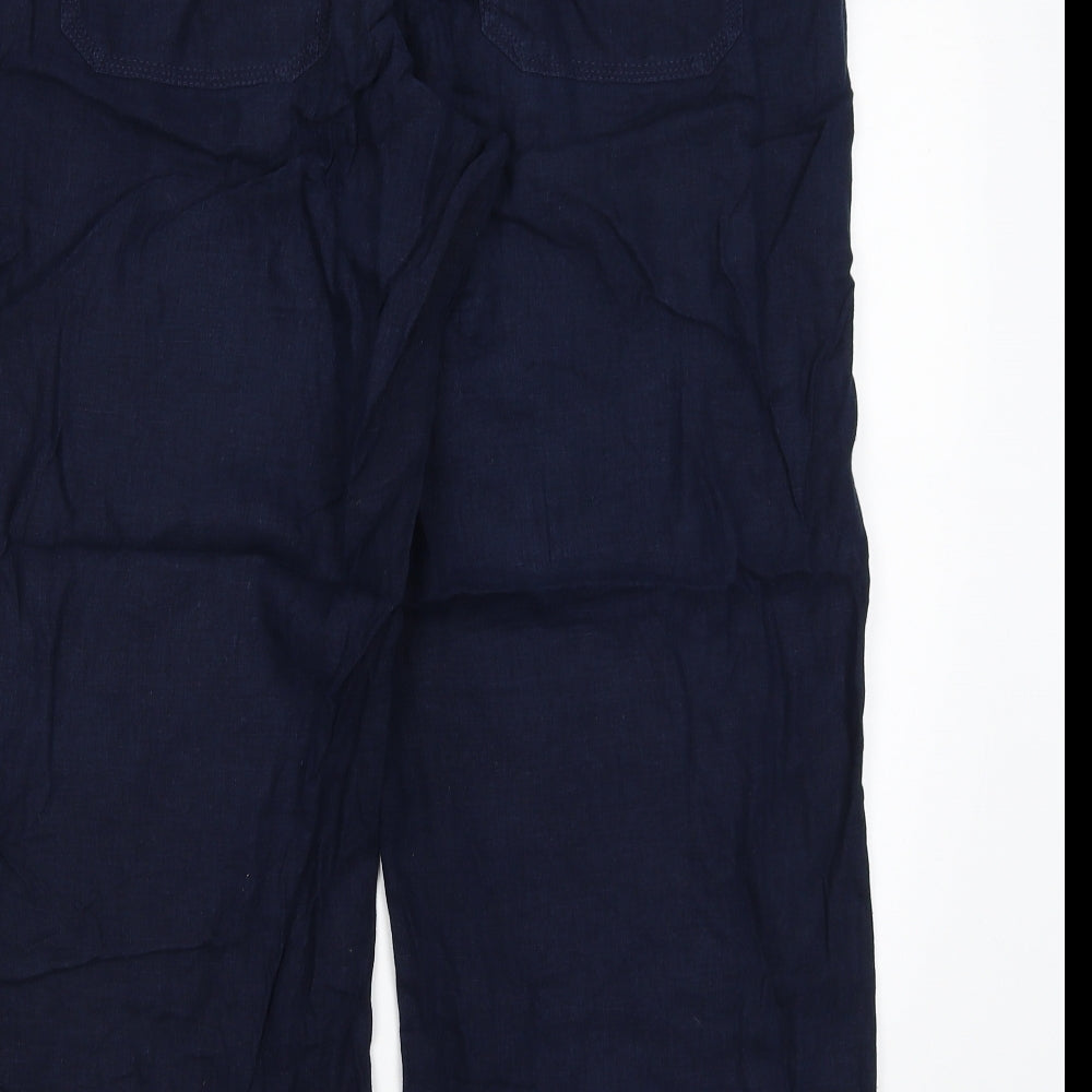 NEXT Womens Blue   Trousers  Size 16 L25 in