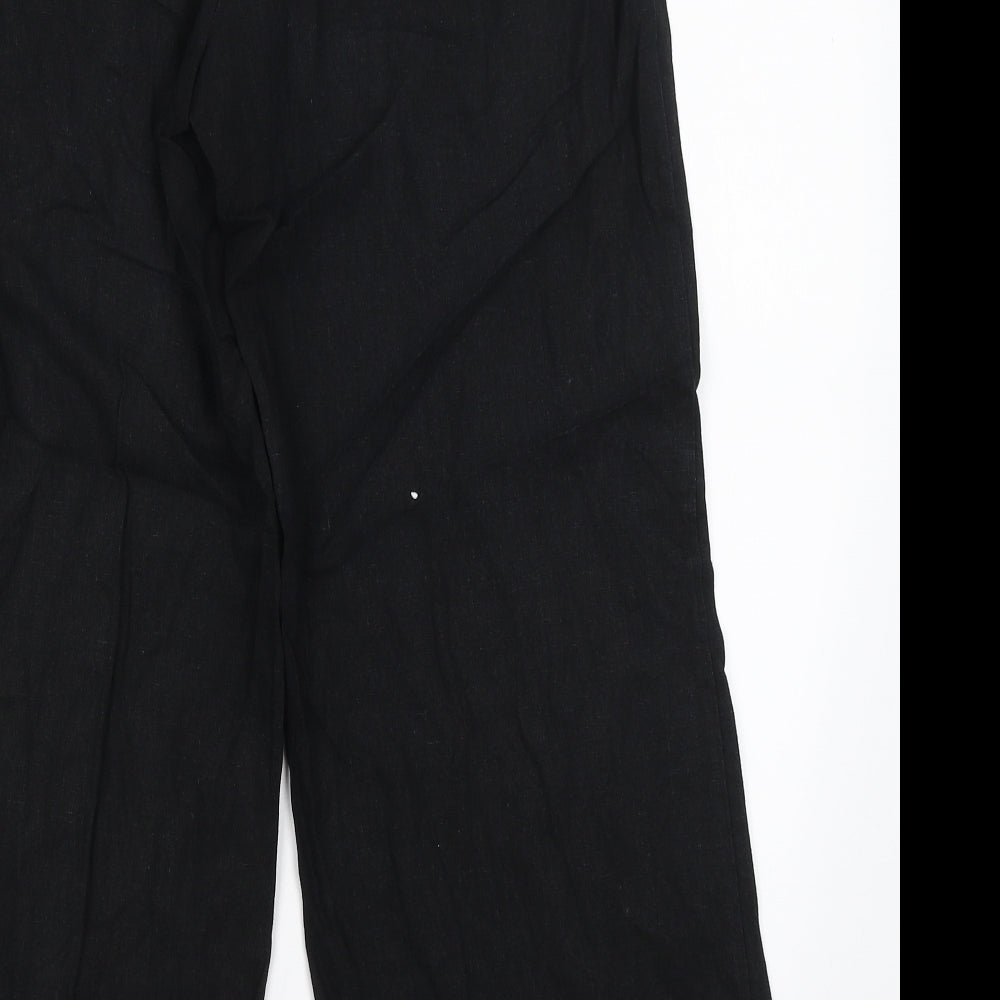 Petite Womens Black   Trousers  Size 12 L26 in