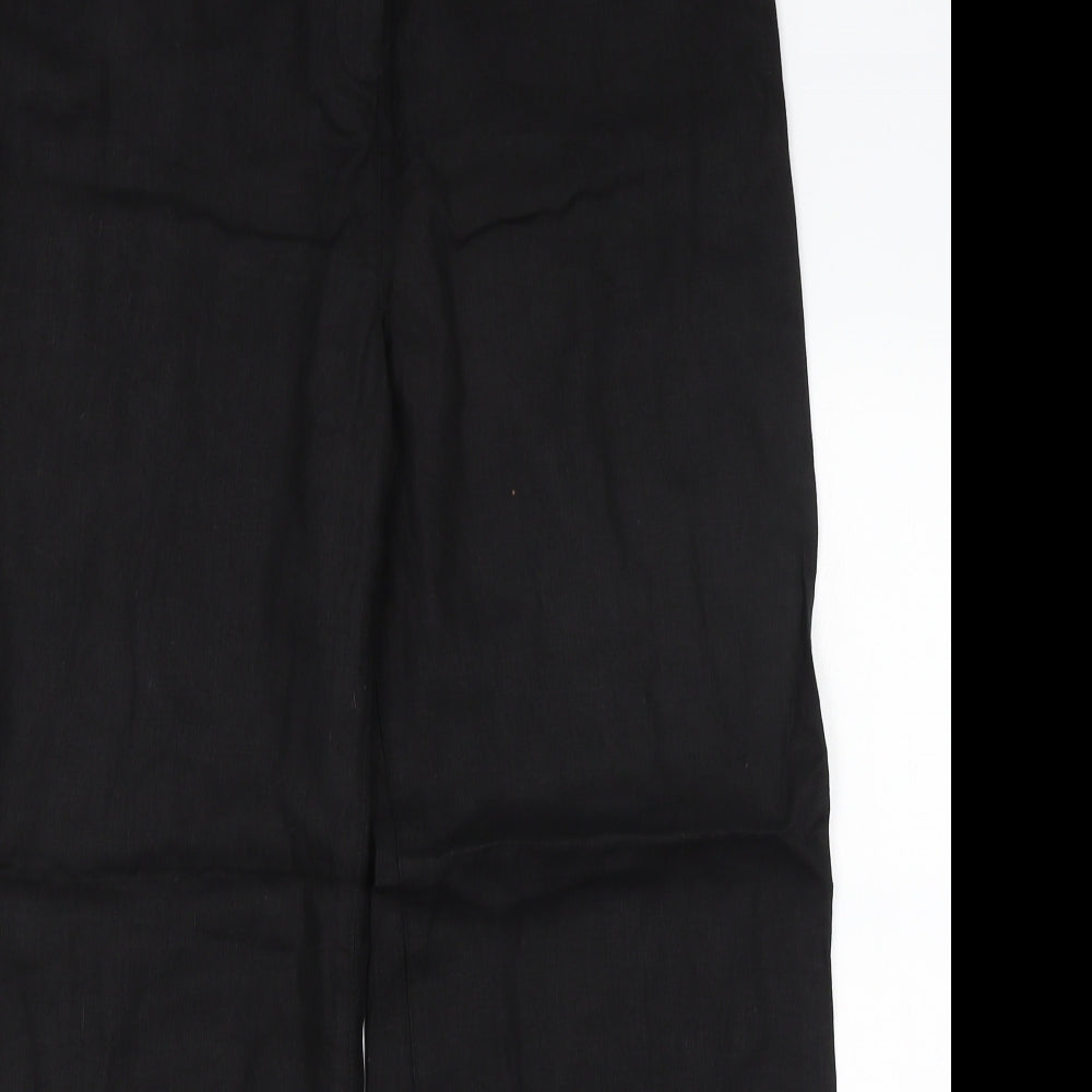 Per Una Womens Black   Trousers  Size 14 L28 in