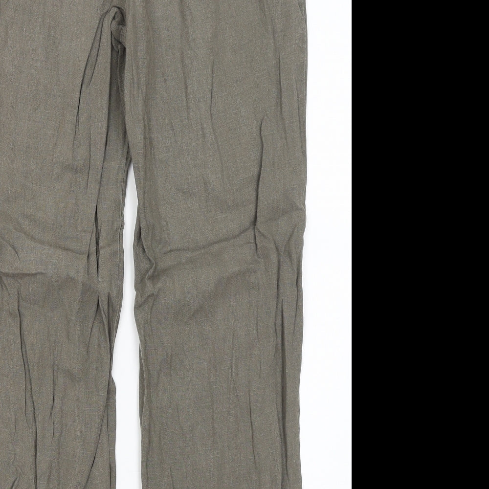 NEXT Womens Green   Trousers  Size 14 L29.5 in