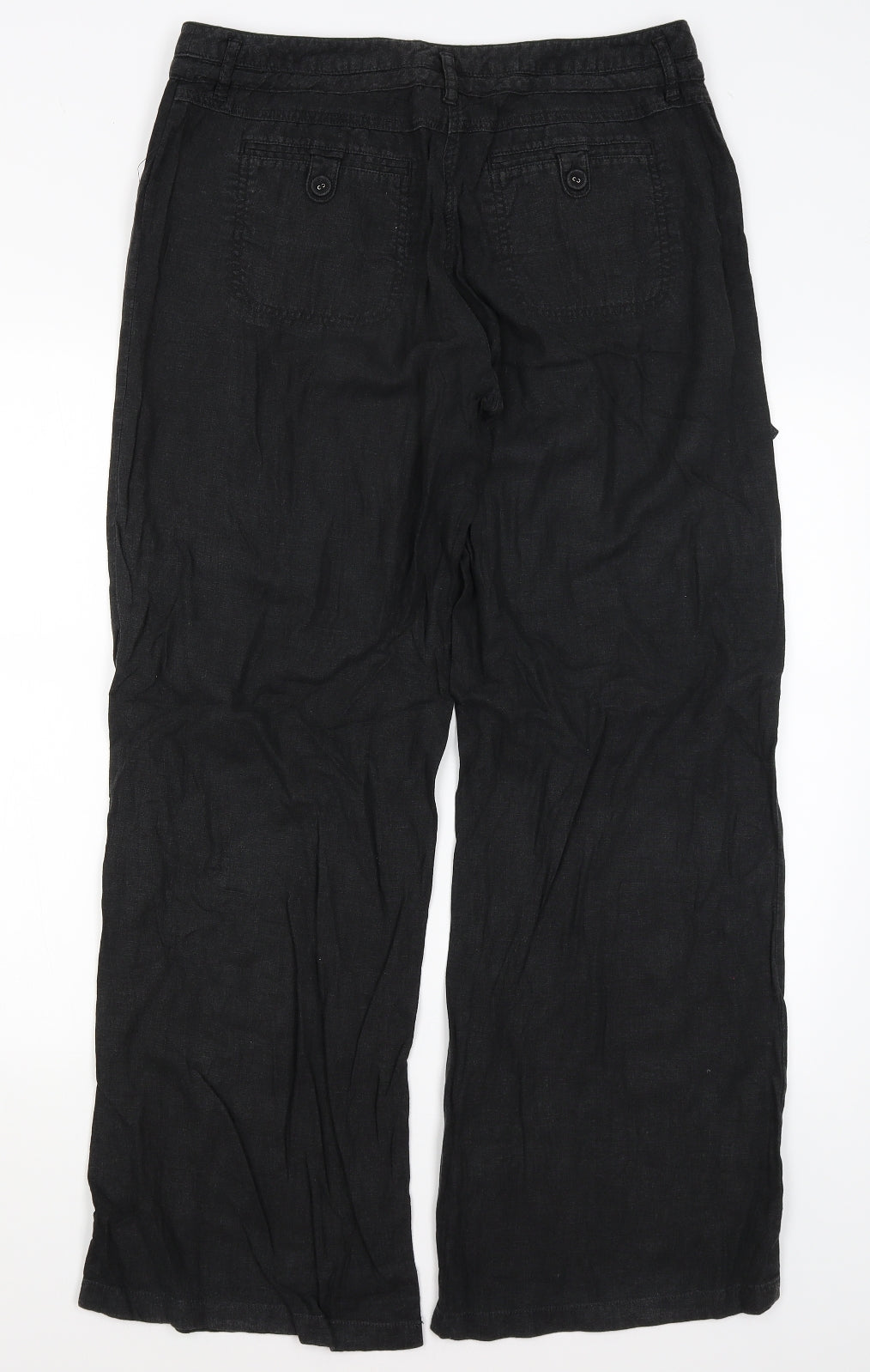 NEXT Womens Black   Trousers  Size 14 L31 in