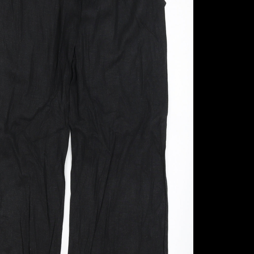NEXT Womens Black   Trousers  Size 14 L31 in