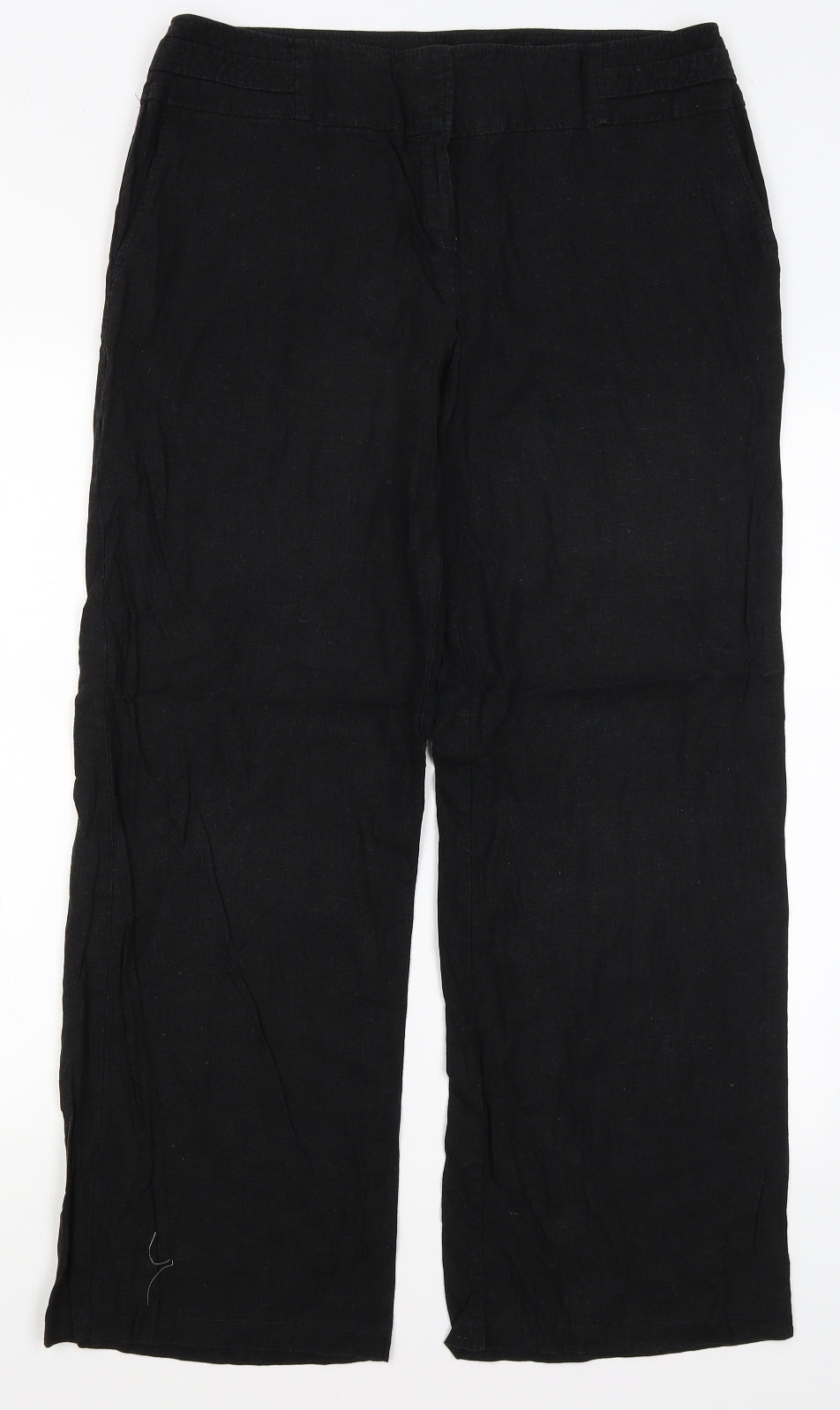 F&F Womens Black   Trousers  Size 14 L29 in