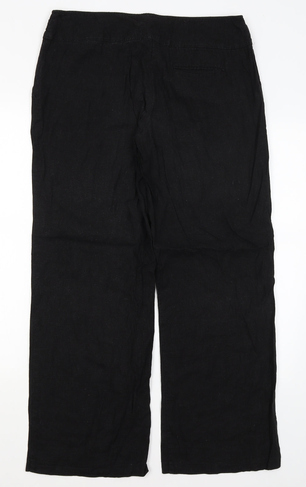F&F Womens Black   Trousers  Size 14 L29 in