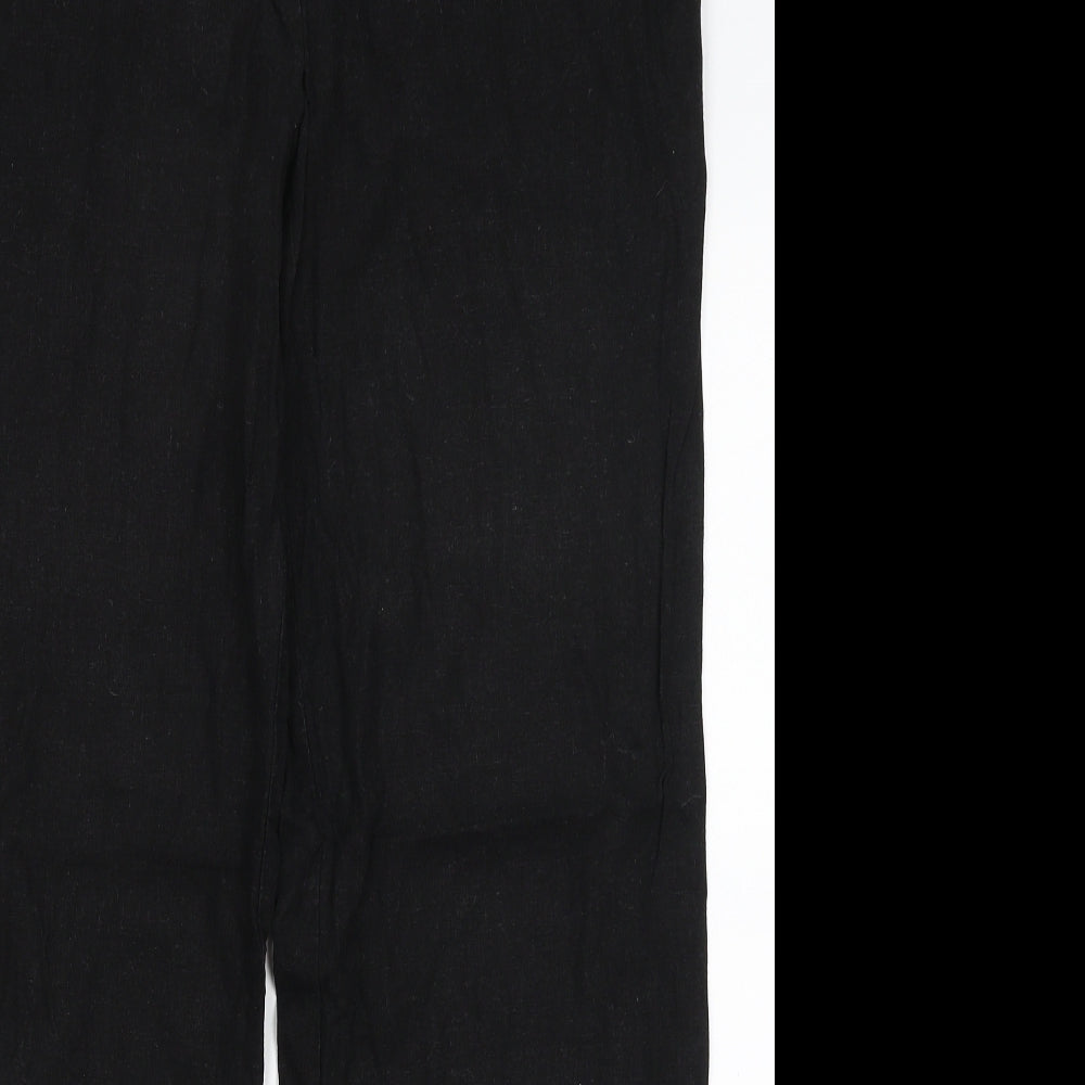 F&F Womens Black   Trousers  Size 14 L29 in