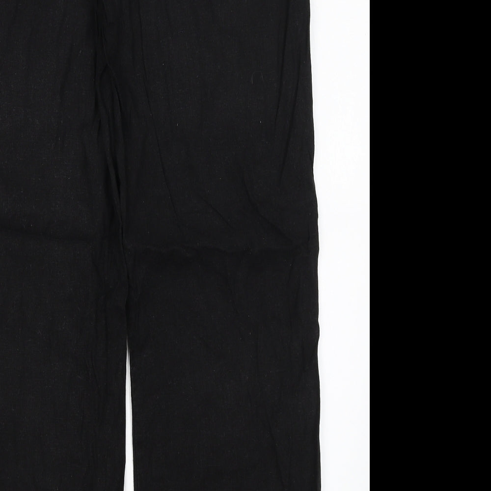 F&F Womens Black   Trousers  Size 14 L29 in