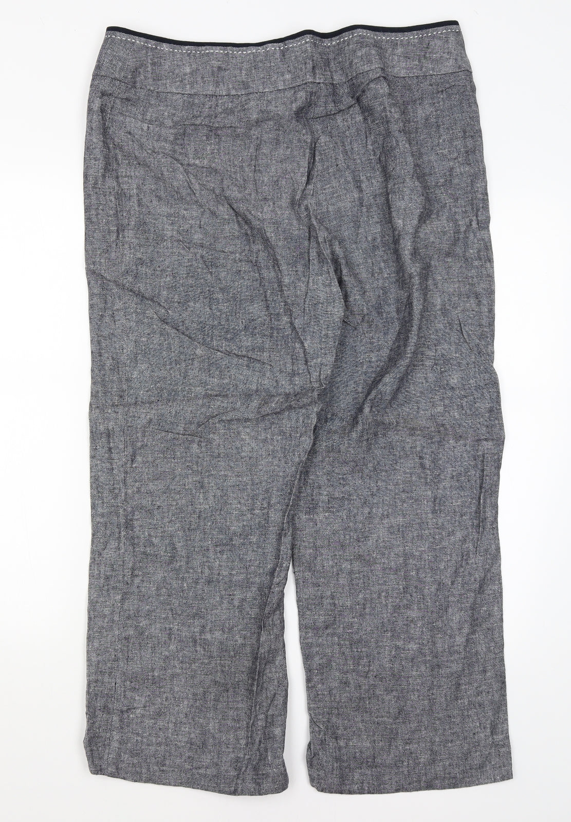 M&S Womens Blue   Trousers  Size 16 L25 in