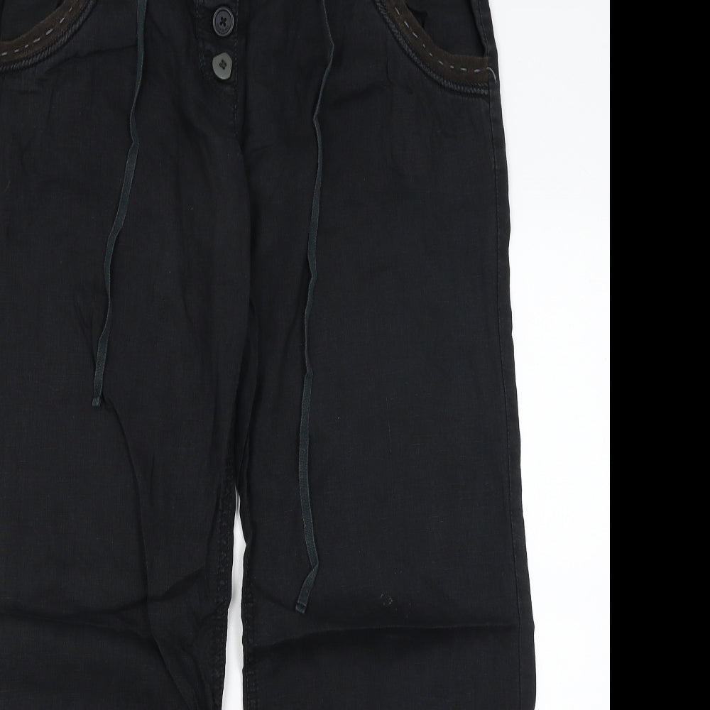 River Island Womens Black   Trousers  Size 12 L29 in