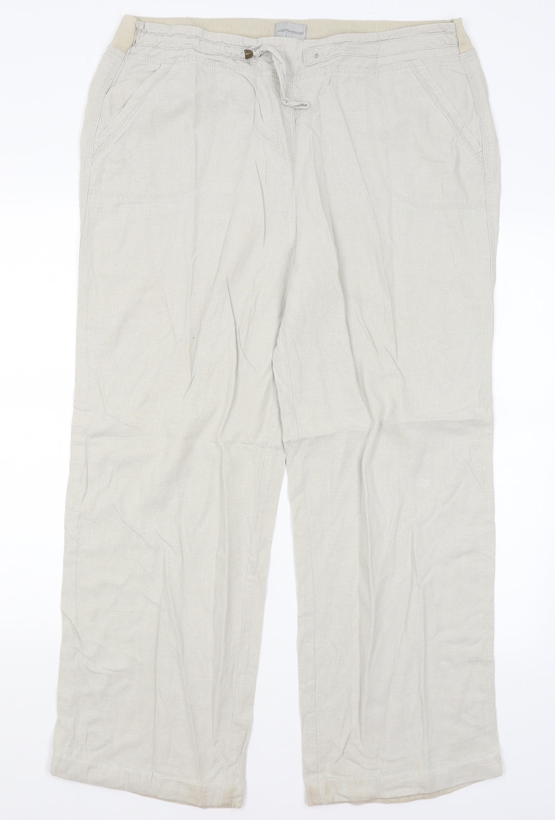 Rogers & Rogers Womens Grey   Trousers  Size 18 L28 in