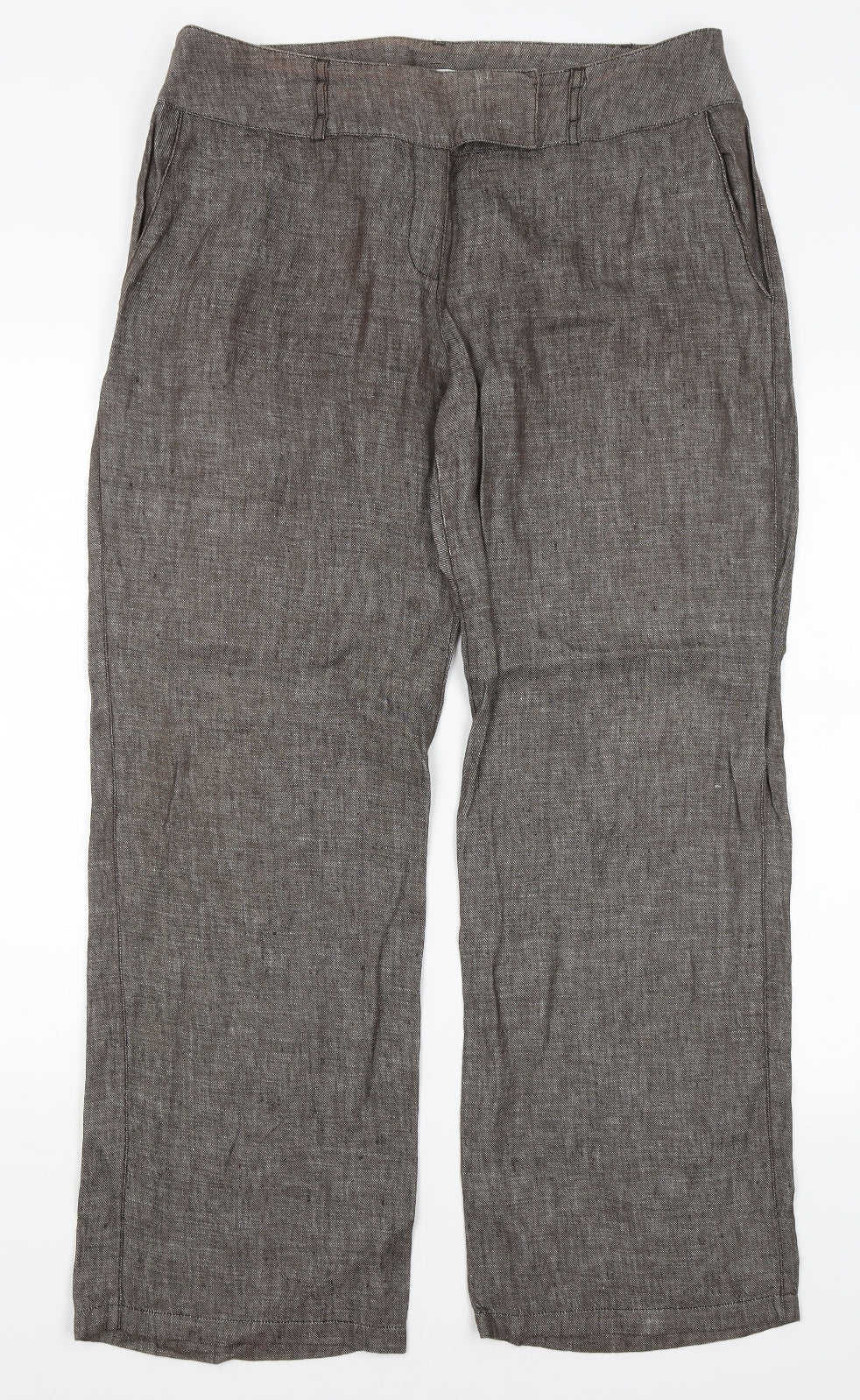 NEXT Womens Brown   Trousers  Size 16 L29 in