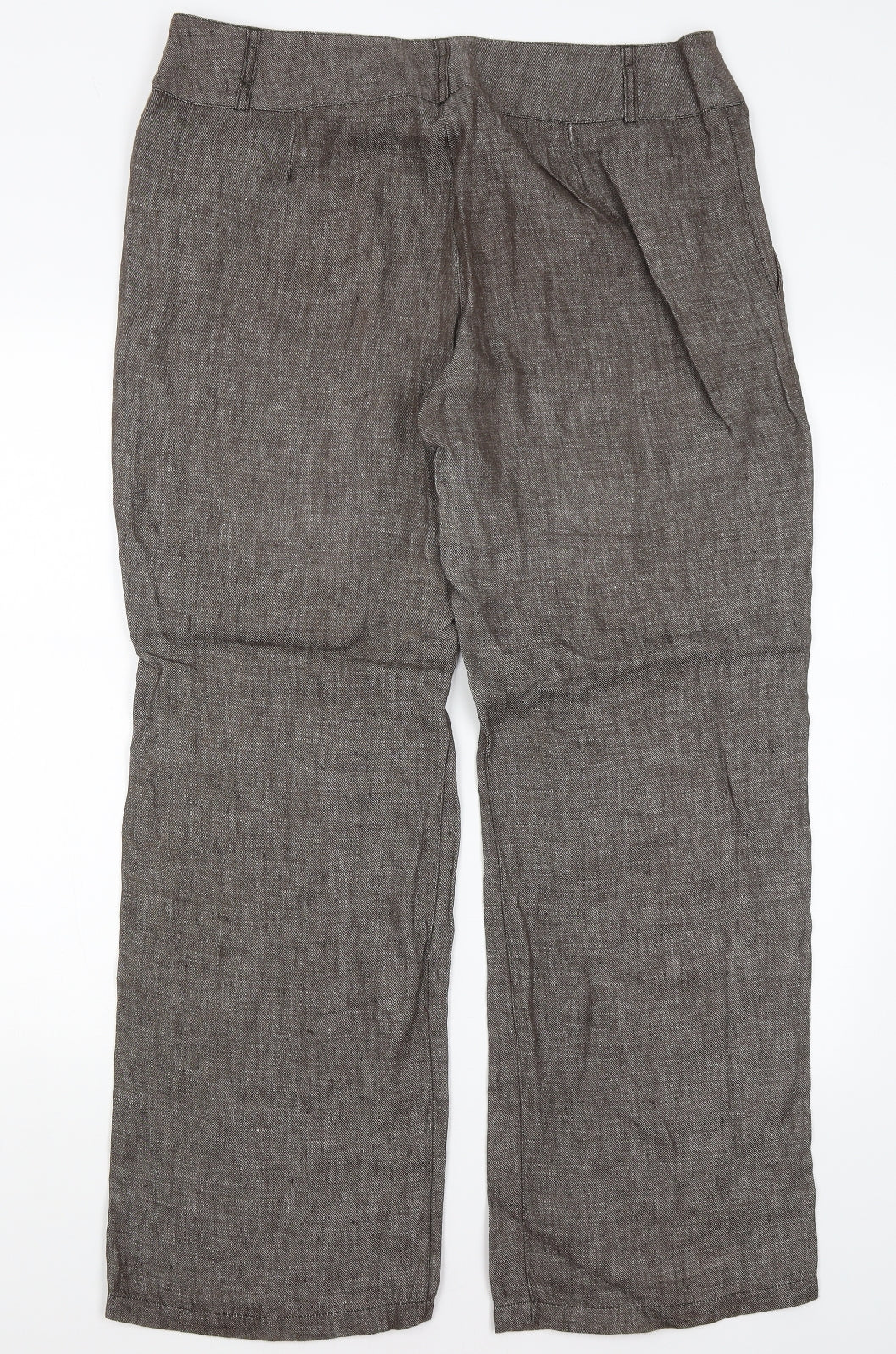 NEXT Womens Brown   Trousers  Size 16 L29 in