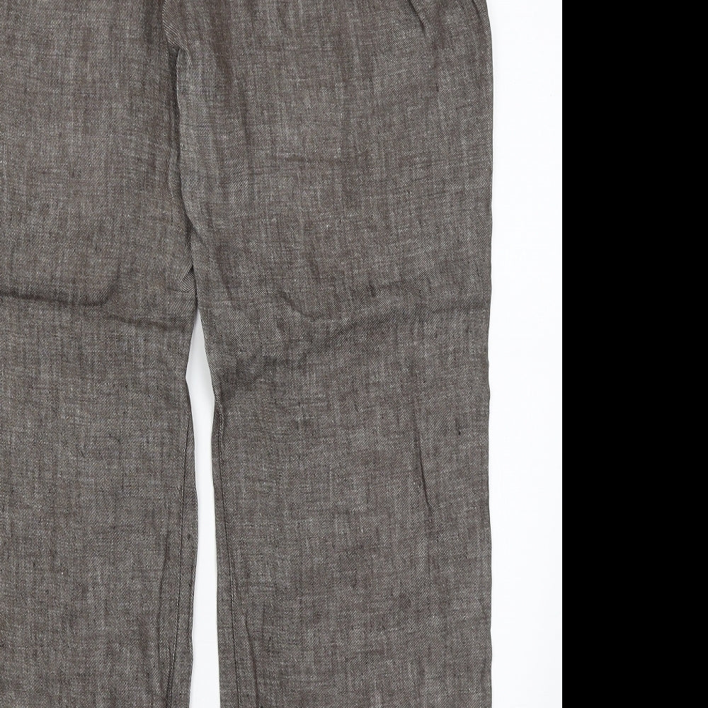 NEXT Womens Brown   Trousers  Size 16 L29 in