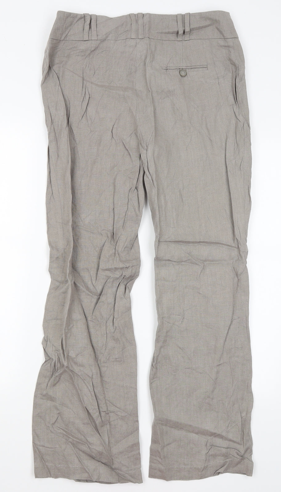 J Taylor Womens Grey   Trousers  Size 12 L30 in
