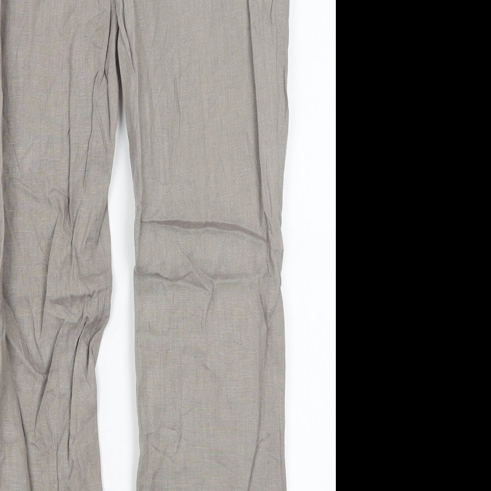 J Taylor Womens Grey   Trousers  Size 12 L30 in
