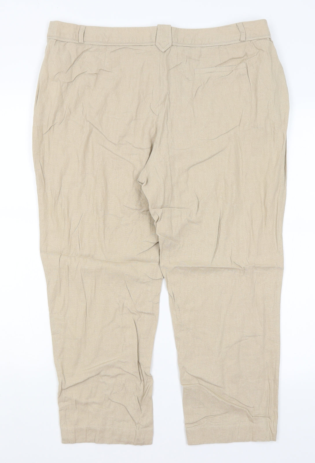 George Womens Beige   Carpenter Trousers Size 16 L24 in
