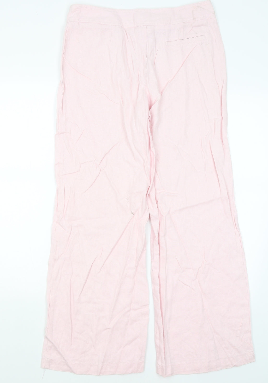 M&S Womens Pink   Trousers  Size 12 L29 in