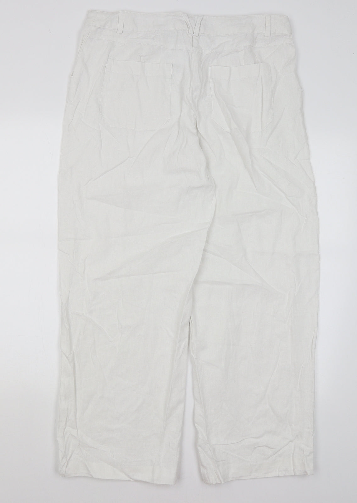 So Fabulous Womens White   Trousers  Size 16 L28 in