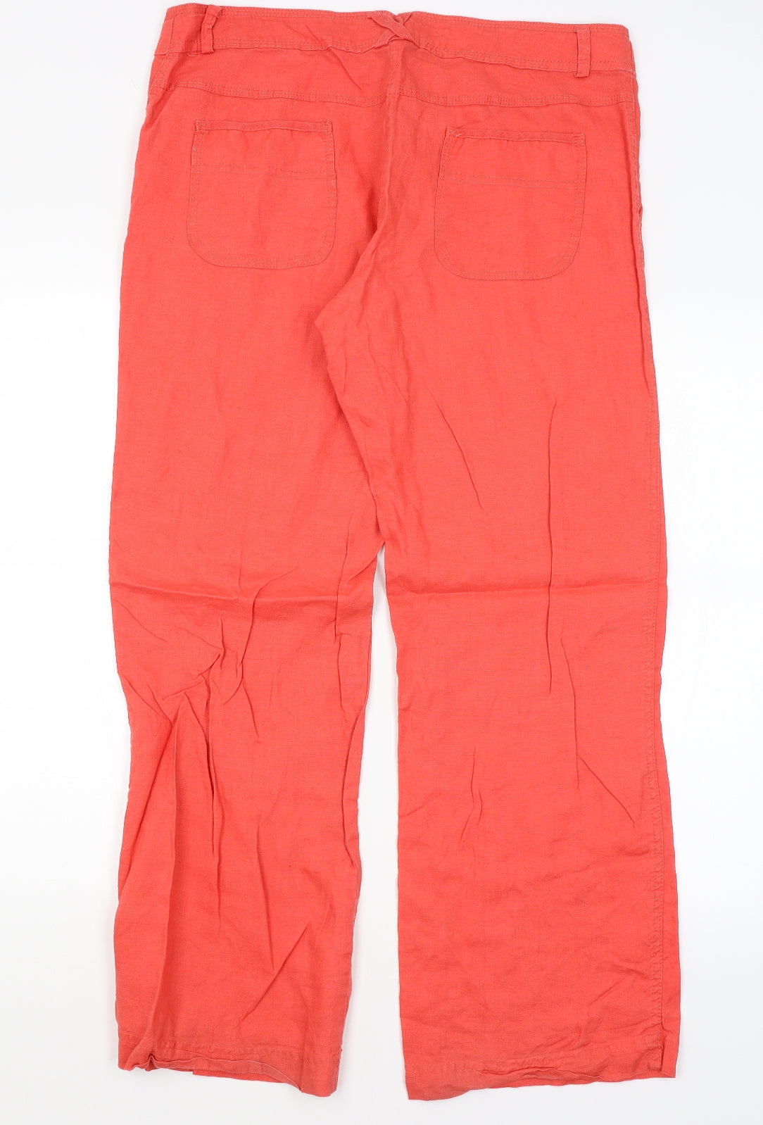 Atmosphere Womens Red   Trousers  Size 14 L30.5 in