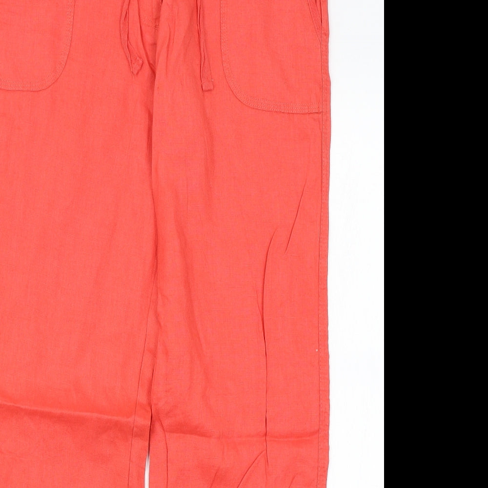 Atmosphere Womens Red   Trousers  Size 14 L30.5 in