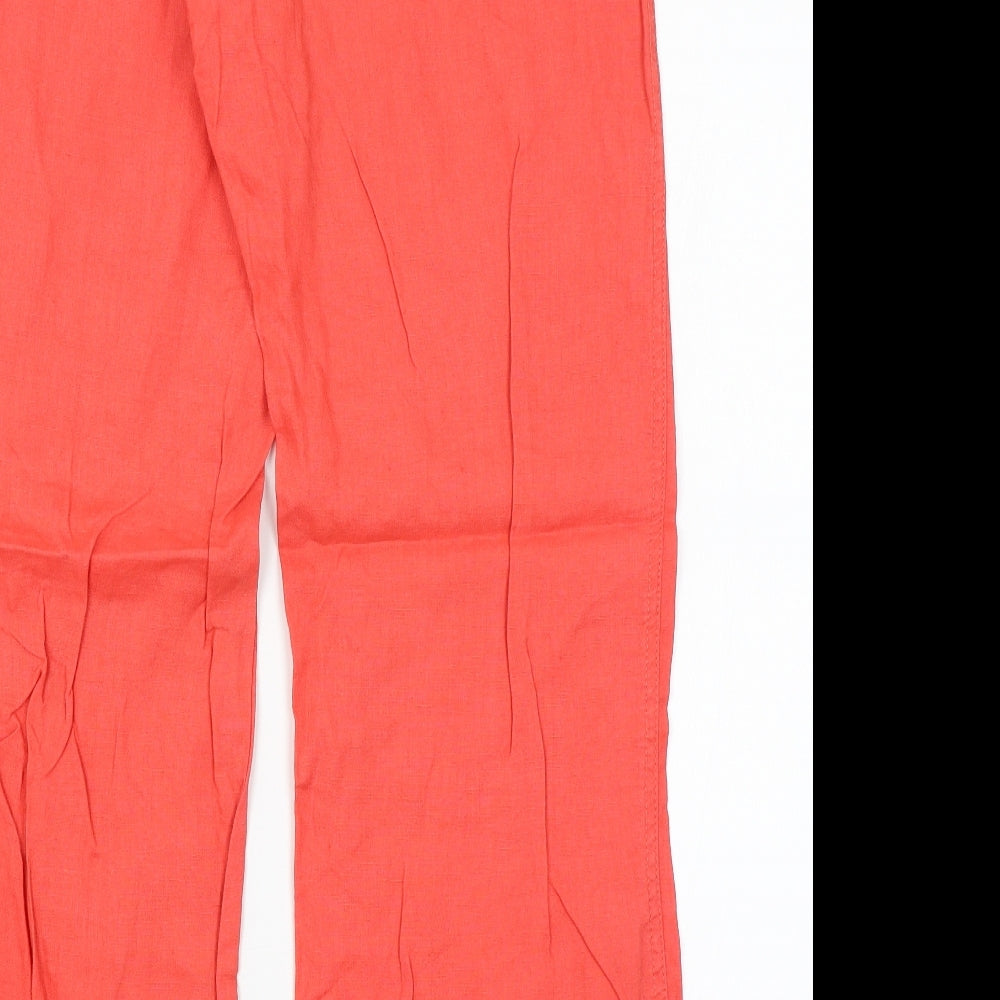 Atmosphere Womens Red   Trousers  Size 14 L30.5 in