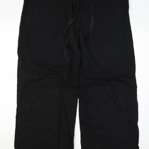NEXT Womens Black   Trousers  Size 18 L28 in