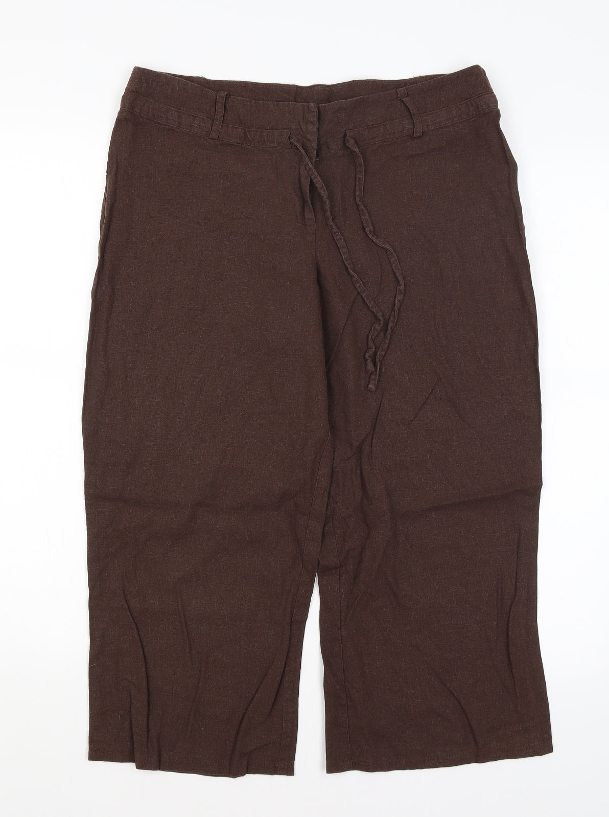 Florence & Fred Womens Brown   Culotte Shorts Size 12