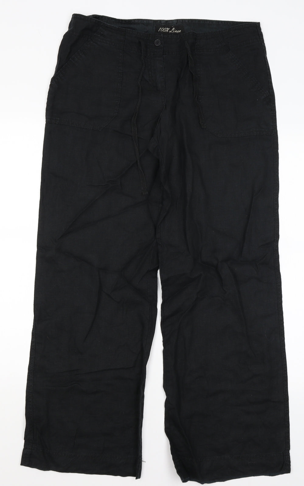 Atmosphere Womens Black   Trousers  Size 12 L30 in