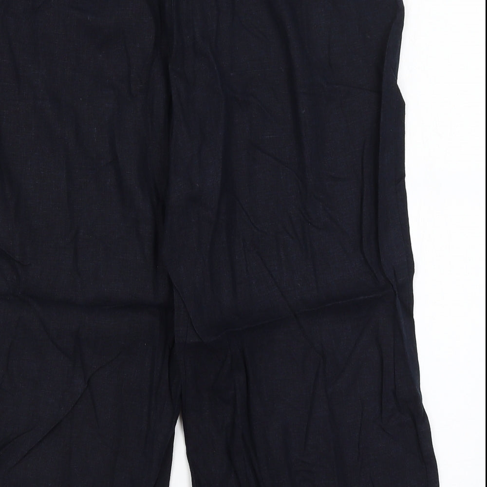 M&S Womens Blue   Culotte Shorts Size 14