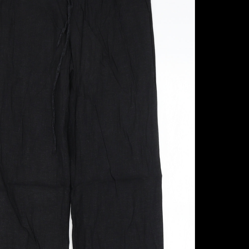 NEXT Womens Black   Trousers  Size 12 L26.5 in