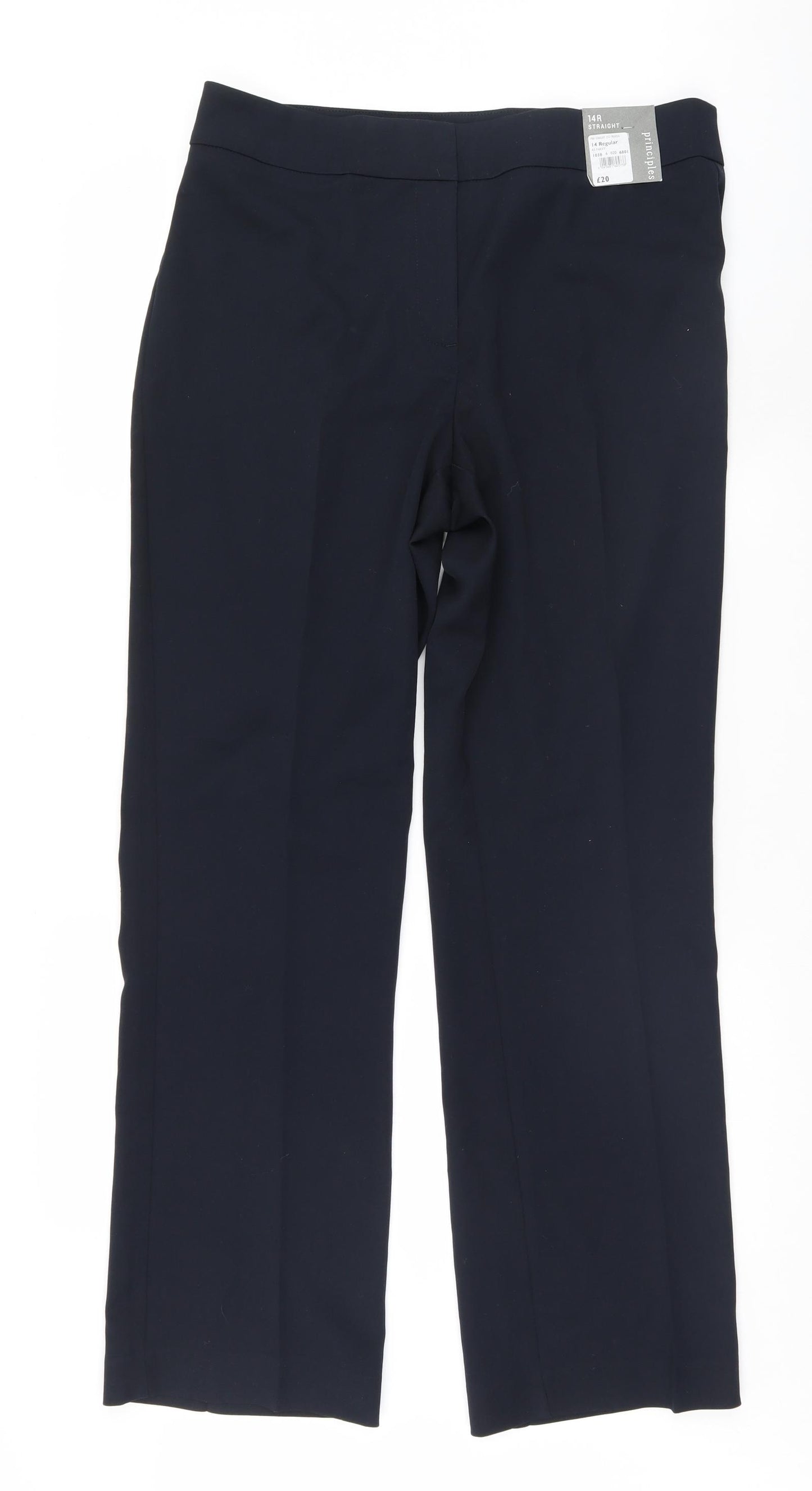 Principles Womens Black   Trousers  Size 14 L32 in
