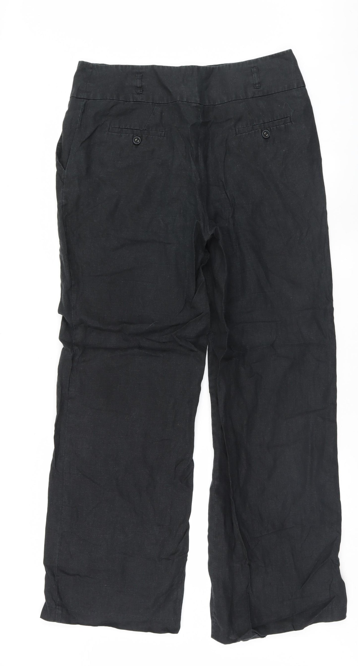 TU Womens Black   Trousers  Size 14 L32 in