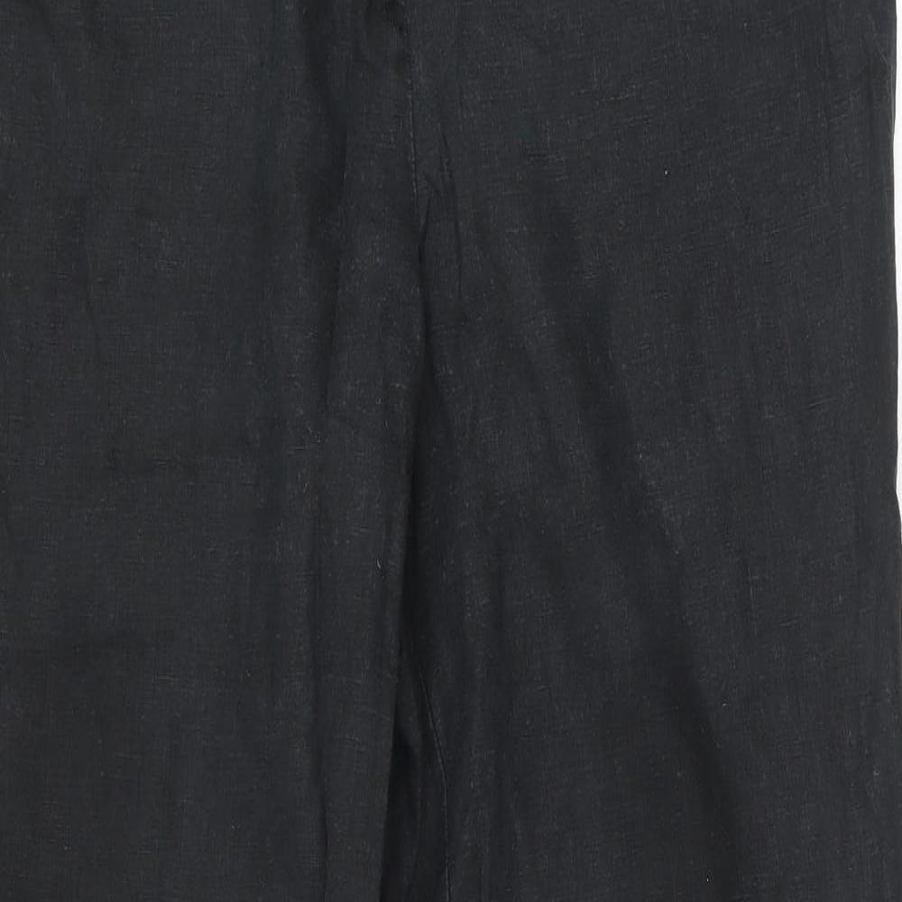 TU Womens Black   Trousers  Size 14 L32 in
