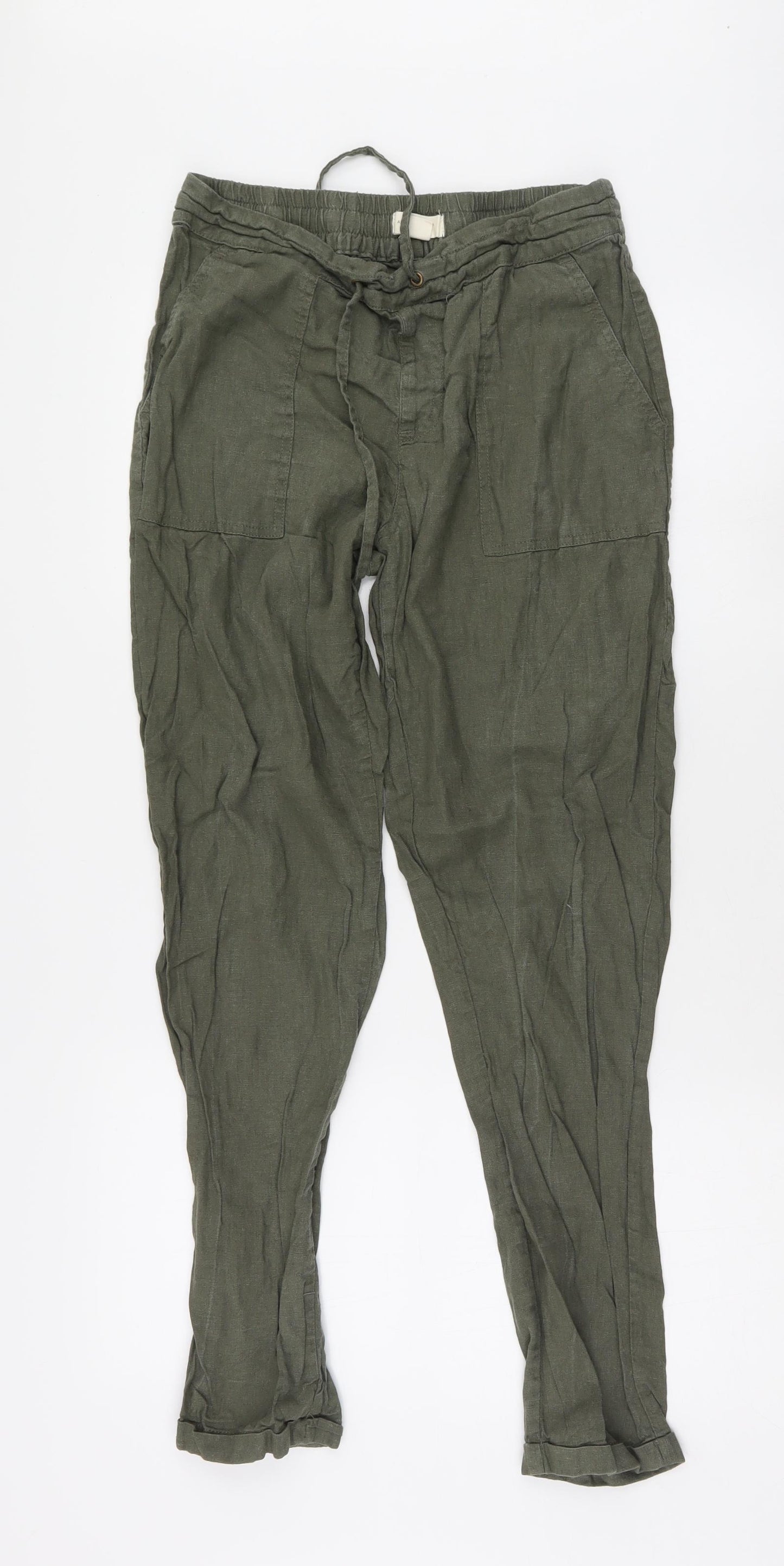Atmosphere Womens Green   Trousers  Size 12 L29.5 in