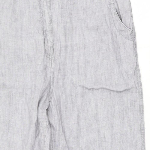 George Womens Grey   Trousers  Size 14 L24.5 in