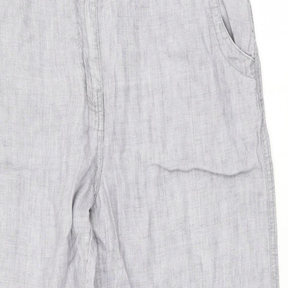 George Womens Grey   Trousers  Size 14 L24.5 in