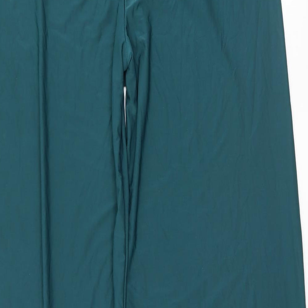 PRETTYLITTLETHING Womens Blue   Trousers  Size 18 L34 in