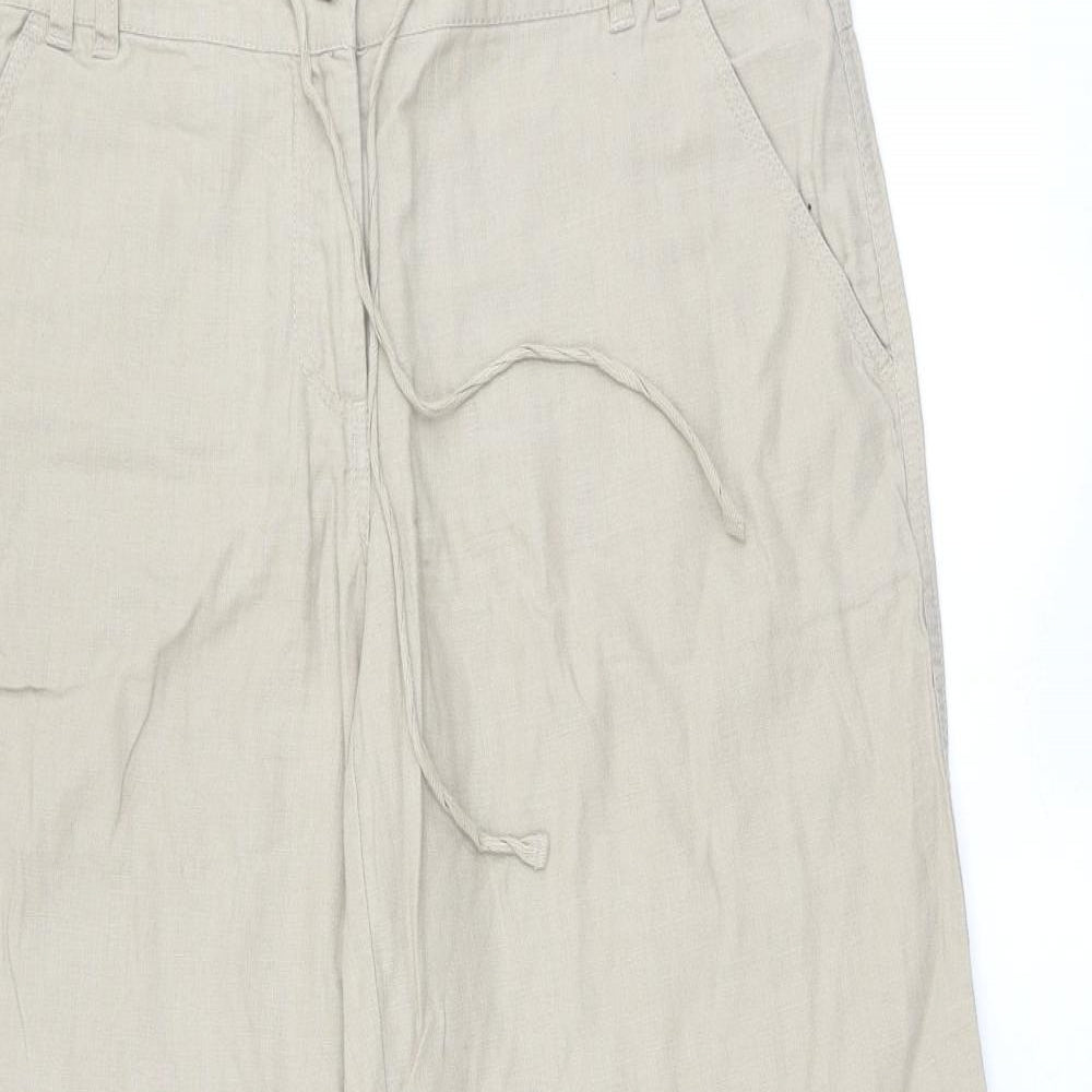 George Womens Beige   Trousers  Size 14 L30 in