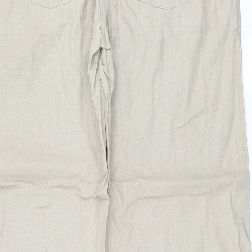 George Womens Beige   Trousers  Size 14 L30 in