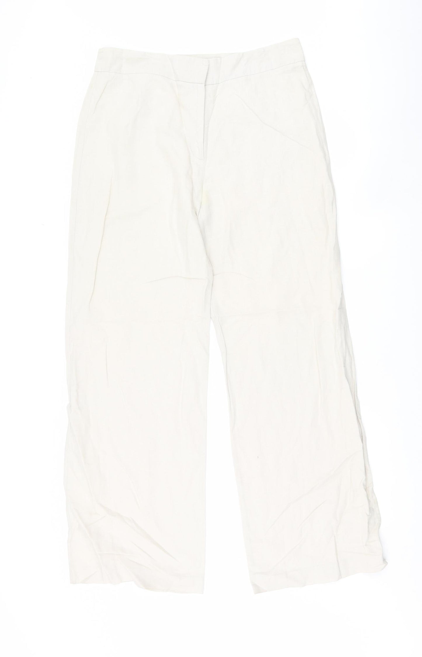 GreatPlains Womens Beige   Trousers  Size 12 L31 in