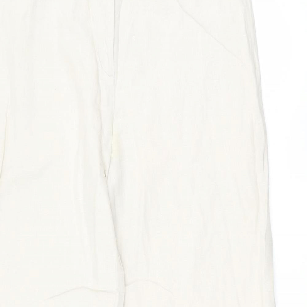 GreatPlains Womens Beige   Trousers  Size 12 L31 in