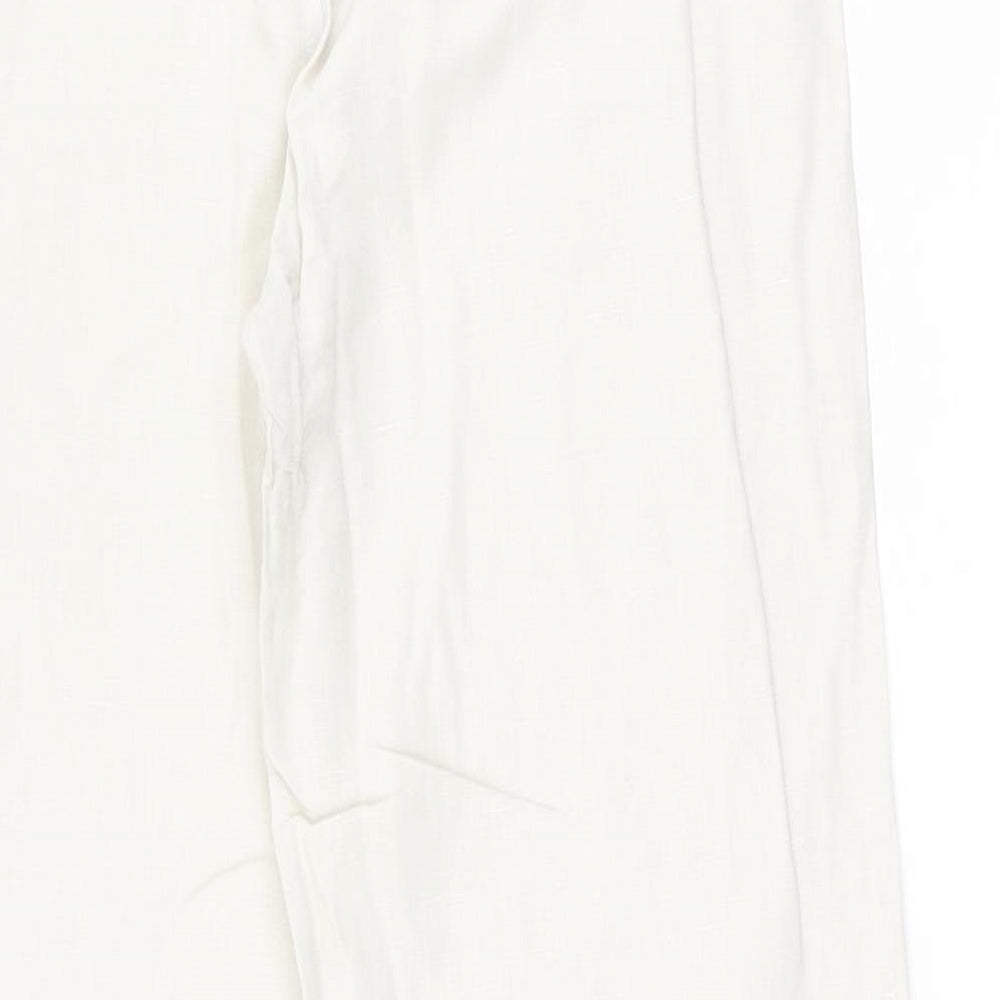 GreatPlains Womens Beige   Trousers  Size 12 L31 in