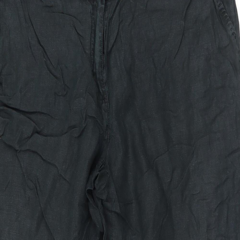 TU Womens Black   Trousers  Size 14 L27 in